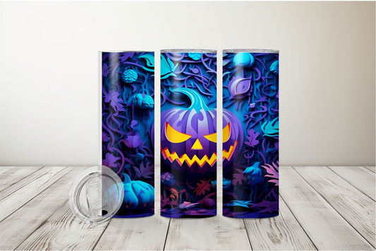 Enjoy your Halloween Season with our Spooky Jack 20 oz Tumbler