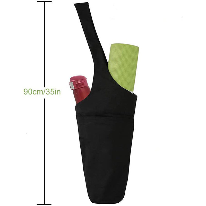 Secure and Stylish Yoga Mat Canvas Bag