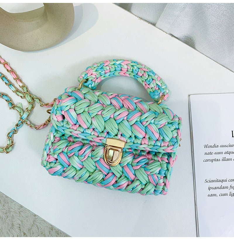 Exquisite Hand-Crocheted Crossbody Bag