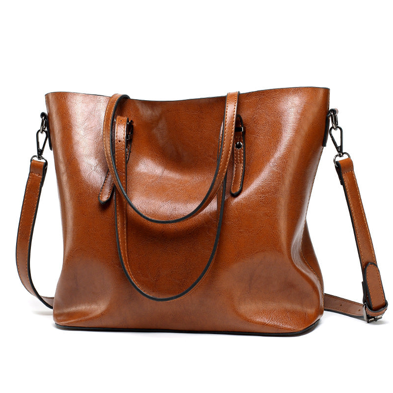 European Leather Shoulder Bag