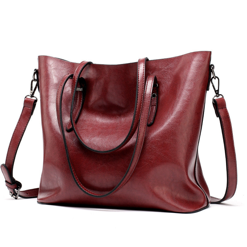 European Leather Shoulder Bag
