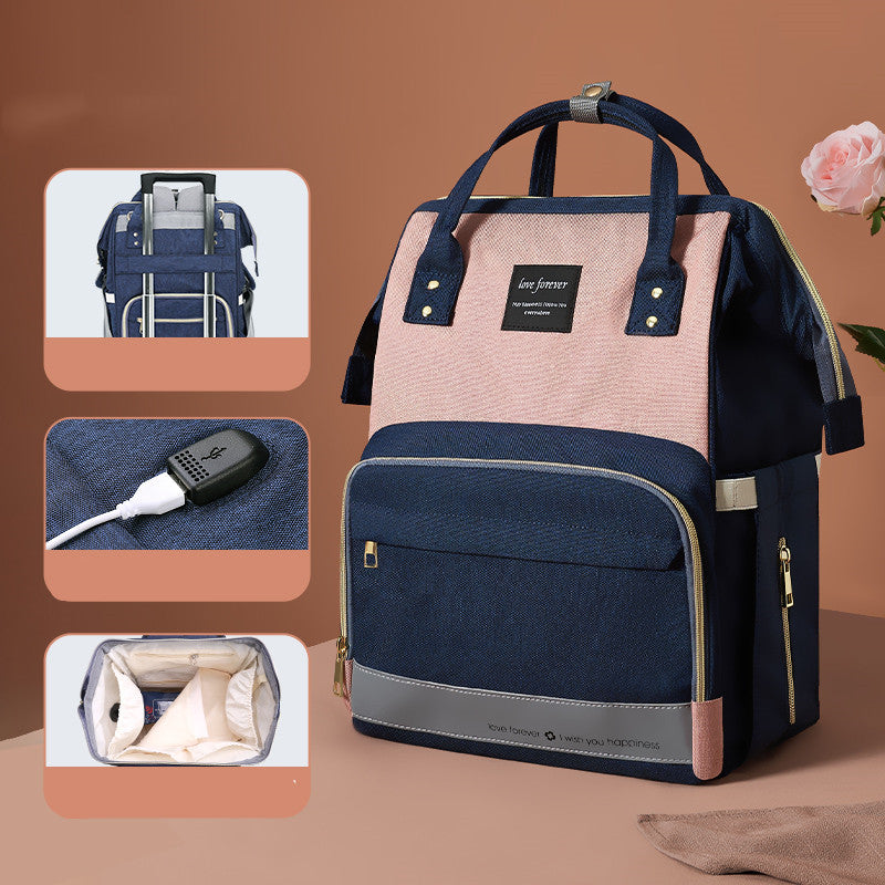 Introducing Our Trendy and Waterproof Mommy Bag