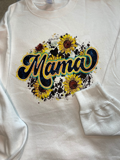 Celebrate your personality with our Sunflower Mama Sweatshirt