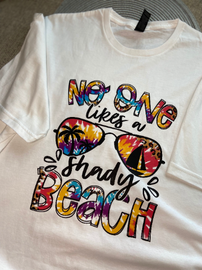 No one like Shady Beaches Tee Shirt, Crew Sweatshirt, relaxed fit, great gift for Beach Lovers